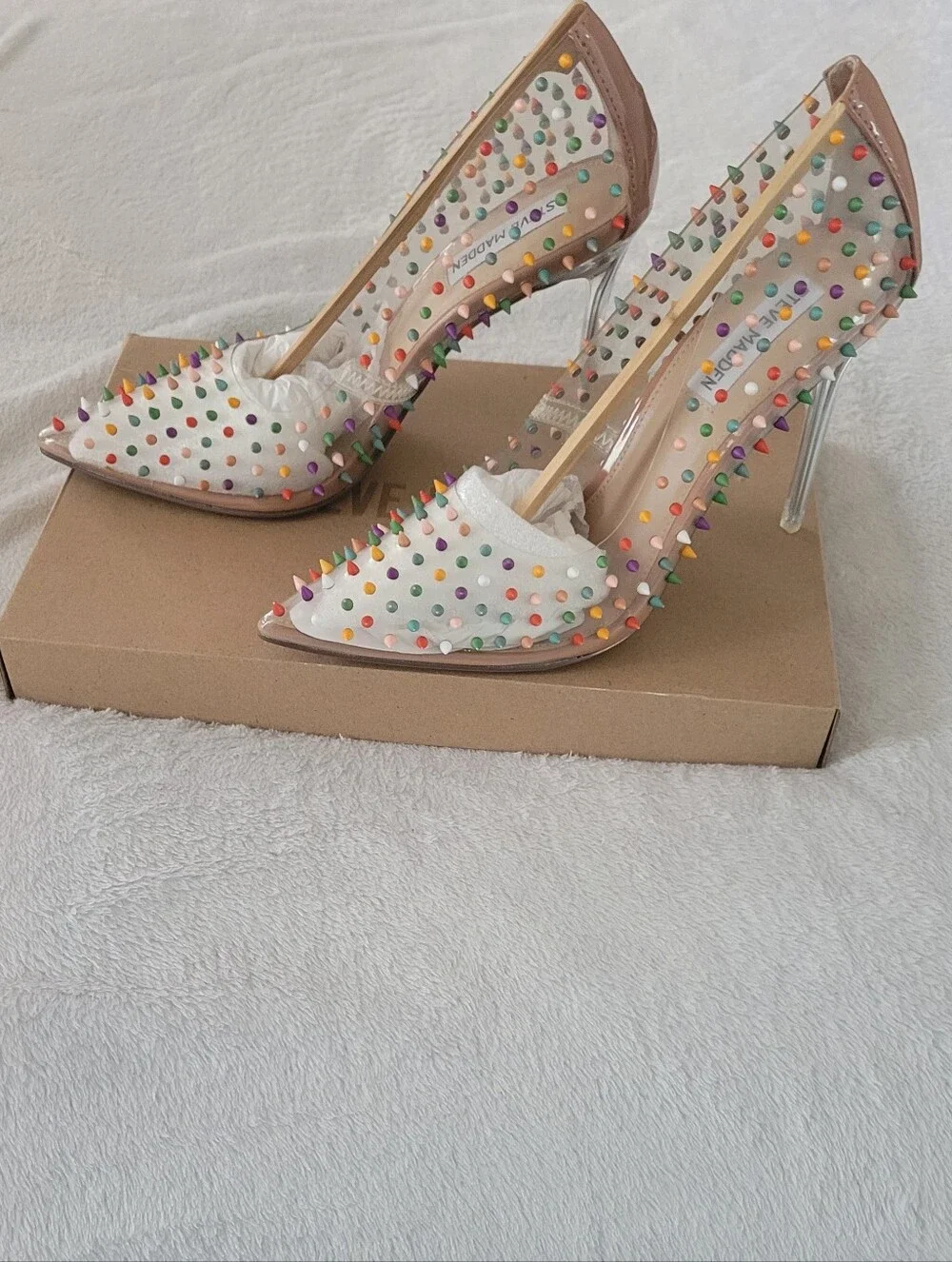 Steve Madden Multi Heels - Picture 3 of 9